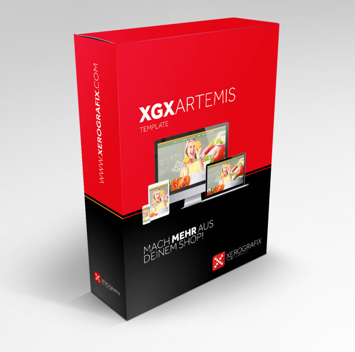 XGX Artemis Upgrade ohne Template Copyright (+ 100€) / ohne Installationsservice / xt5 - xt:Commerce 6 Pro