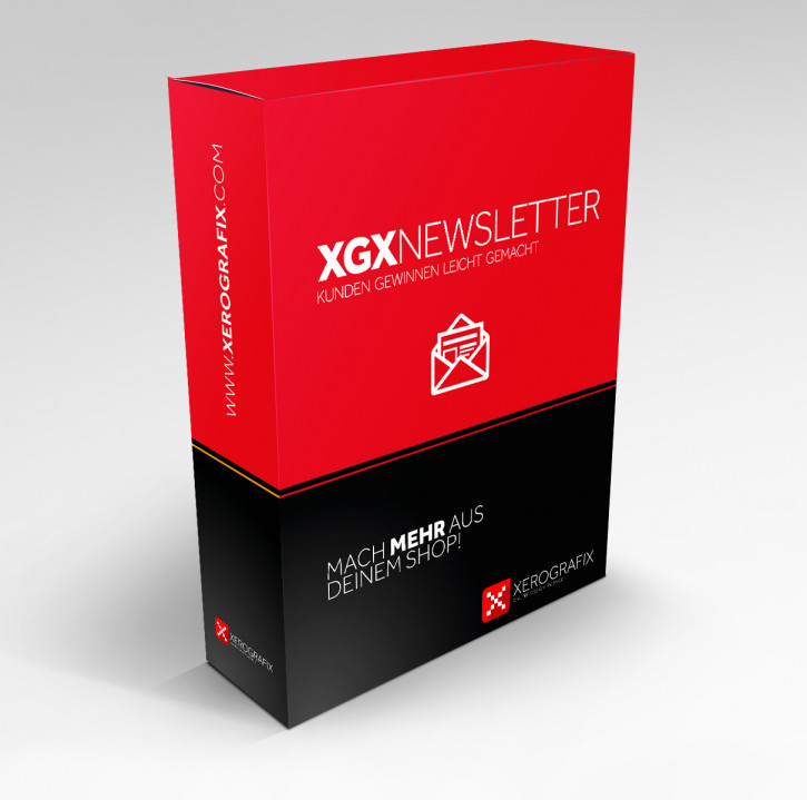 XGX Newsletter xt:Commerce 5 Multishop 5 Domains / mit Installationsservice (+ 60 €)