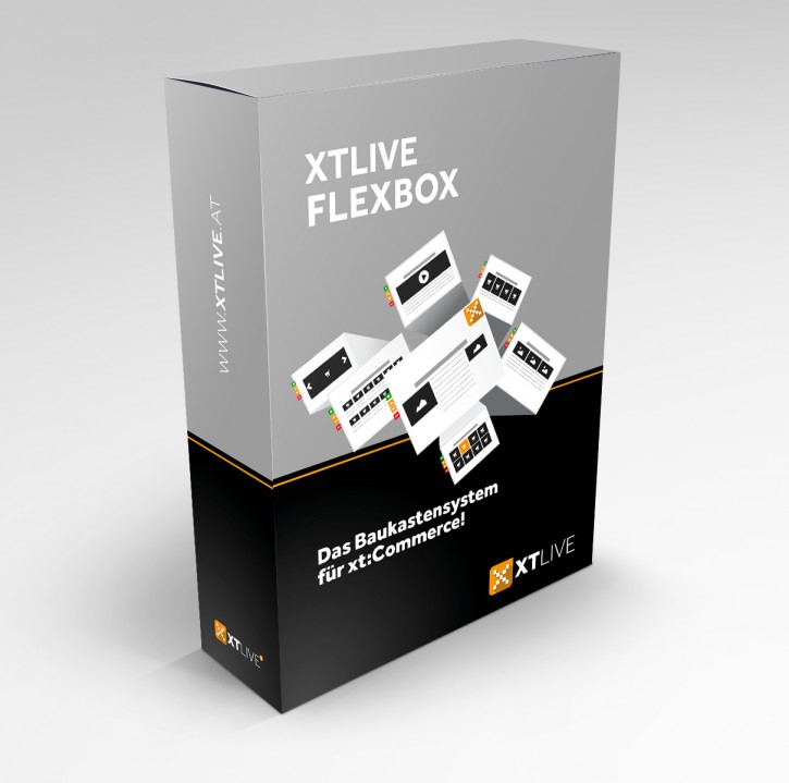 XTLIVE Flexbox Upgrade xt5 Multi 5D - xt:Commerce 6 Multi 5D / ohne Installationsservice