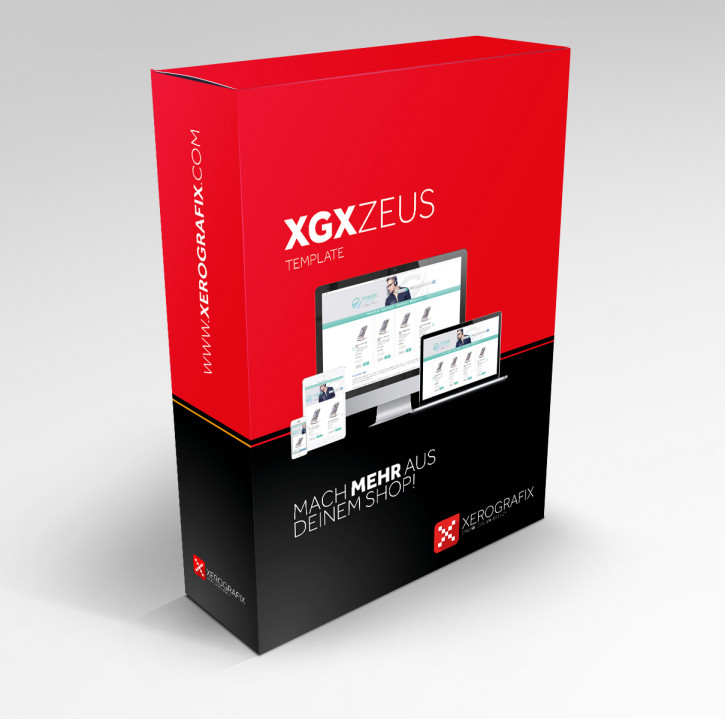 XGX Zeus Upgrade xt5 - xt:Commerce 6 Pro / ohne Template Copyright (+ 100€) / ohne Installationsservice