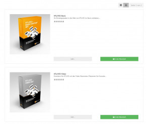 XTLIVE Product List xt:Commerce 5 / ohne Installationsservice